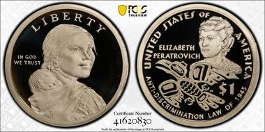 2020-S $1 Native American PR69DCAM