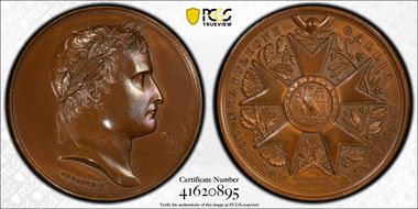 (1880-DT) Medal Bramsen-310 Ae Corne Legion of Honor SP1BN