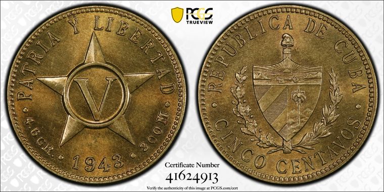 Cert 41624913 - Coin Image