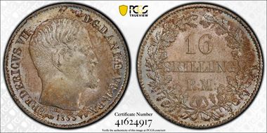1858 FK/VS 16 SkRg MS66