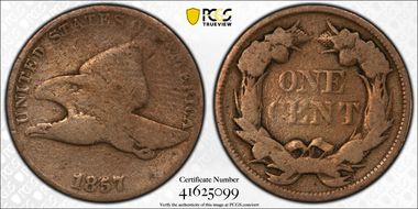 1857 1C Flying Eagle G4