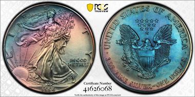 1994 $1 Silver Eagle MS65