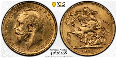 1913-M Sov S-3999 MS63