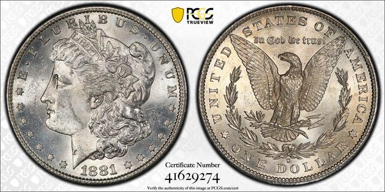 Cert 41629274 - Coin Image