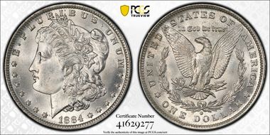 1884-O $1 MS63