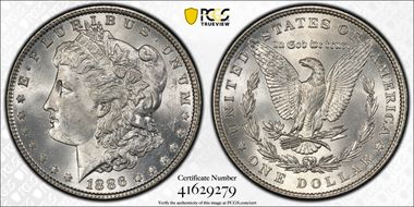 1886 $1 MS63
