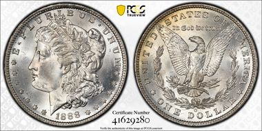 1888-O $1 MS64