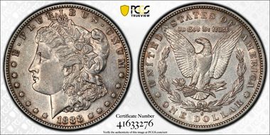 1888-S $1 XF45