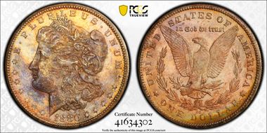 1880-CC $1 MS63