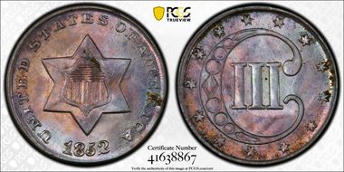 1852 3CS MS67