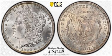 1888-O $1 MS65