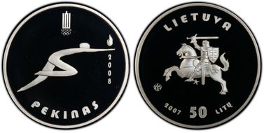 2007-LMK 50 Litu Pekinas PR69DCAM