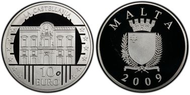 2009 € 10 La Castellania PR67DCAM