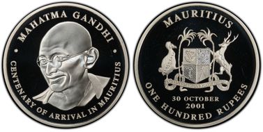 2001 100 R Mahatma Gandhi PR69DCAM