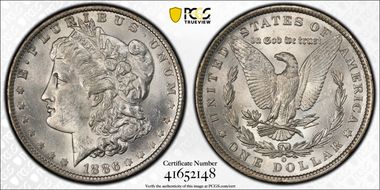 1886-O $1 MS62