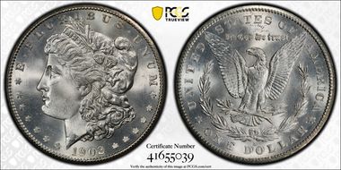 1902-S $1 MS66+