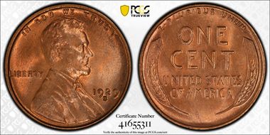 1929-S 1C MS66RD