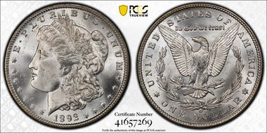 1892-O $1 MS64