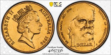 1996-A $1 Parkes MS67