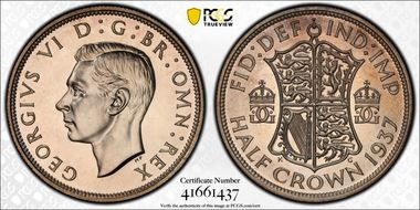 1937 1/2 Cr S-4080 PR65