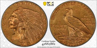 1912 $2.50 MS61