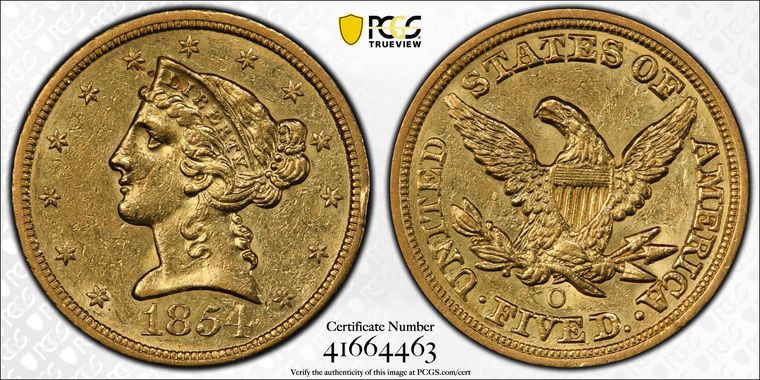 Cert 41664463 - Coin Image