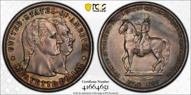 1900 $1 Lafayette MS61