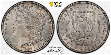 1881 $1 MS63