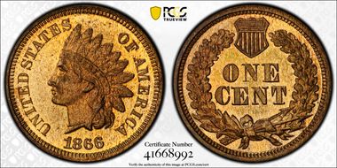 1866 1C PR66CAM