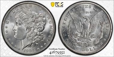 1900-O $1 MS66+