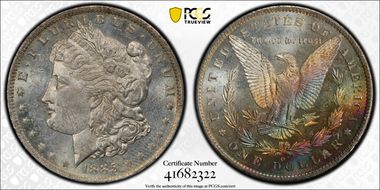 1885-O $1 MS61PL