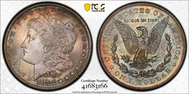 1878-S $1 MS65+
