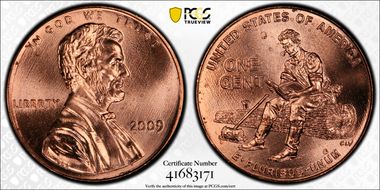 2009 1C Lincoln-Formative Years DDR, FS-801 MS65RD