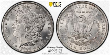 1885-O $1 MS63