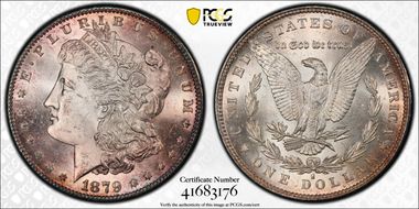 1879-S $1 MS64