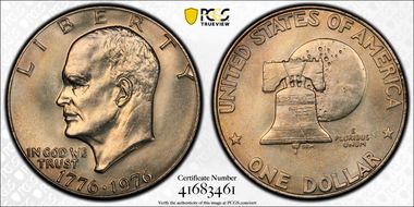 1976 $1 Type 1 MS65