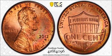 2012 1C Shield MS64RB