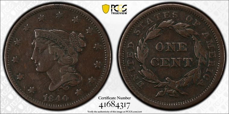 Cert 41684317 - Coin Image