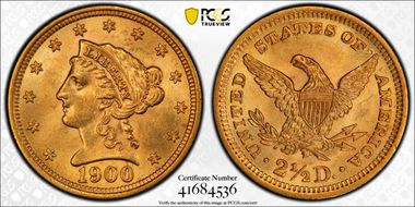 1900 $2.50 MS64
