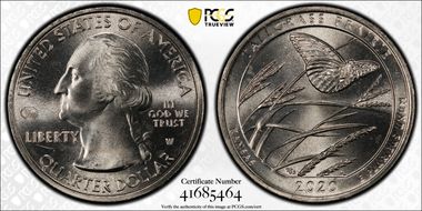 2020-W 25C Tallgrass Prairie NP V75 MS66