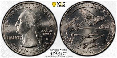 2020-W 25C Tallgrass Prairie NP V75 MS65