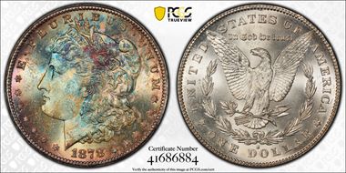 1878-S $1 MS63