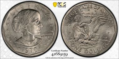 1979-S SBA$1 AU58