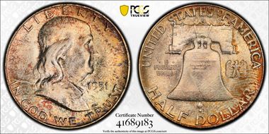 1951-S 50C MS66