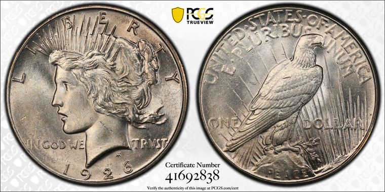 Cert 41692838 - Coin Image