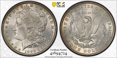 1898 $1 MS65