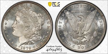 1879-S $1 MS66+