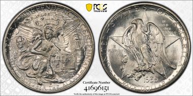 1935-D 50C Texas MS67