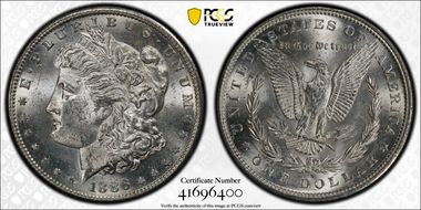 1886-S $1 MS62