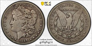 1889-CC $1 F15
